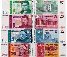 Tagikistan lotto banconote usato  Anzio