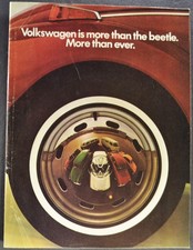 1972 volkswagen brochure d'occasion  Expédié en Belgium