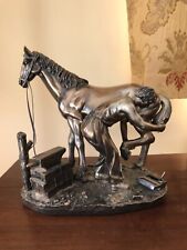 Bronze effect sculpture for sale  WOODHALL SPA