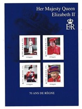 Reine élisabeth timbres d'occasion  Paris II