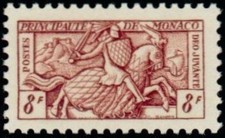 Monaco stamp timbre d'occasion  Grisolles