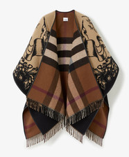Burberry reversible poncho d'occasion  Méry-sur-Oise