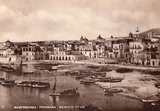 Manfredonia cartolina spedita usato  Camaiore