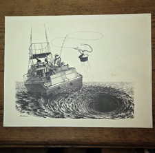 02l16 old lithograph d'occasion  Expédié en Belgium