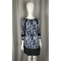 Robe bleue imprimée d'occasion  France