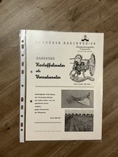 Rig hagedorn kartoffelernter gebraucht kaufen  Voerde (Niederrhein)