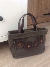 Clarks brown canvas for sale  WREXHAM