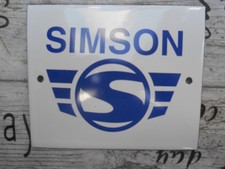 Emailschild simson werkstatt gebraucht kaufen  Wesendorf