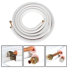 Diâmetro 1/4 polegadas - 3/8 polegadas. Kit de três opções de comprimento para mini sistemas de bomba de calor split comprar usado  Enviando para Brazil