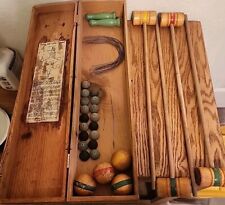 Antique croquet lawn for sale  Maricopa