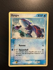 Pokemon karte kyogre gebraucht kaufen  Nordhausen