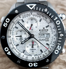Usado, EDOX CLASS 1 Ref. 01106 TITANIUM CHRONOGRAPH Offshore relógio masculino automático 46mm comprar usado  Enviando para Brazil