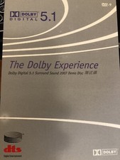 O disco de demonstração Dolby Experience DVD WH2A intrigante da Dolby vitrines 5.1 comprar usado  Enviando para Brazil