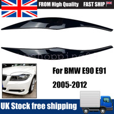 Bmw eyebrows headlight for sale  LEICESTER