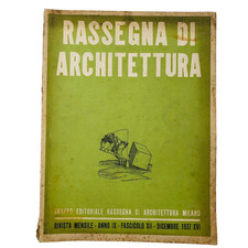 Rassegna architettura dicembre usato  Milano