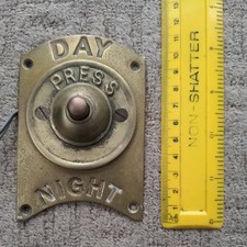 Antique brass doorbell for sale  MONTACUTE