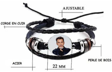 Bracelet cabochon cuir d'occasion  Vidauban