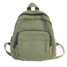Mochila feminina moda cor sólida estudantes lona mochila escolar (verde) comprar usado  Enviando para Brazil