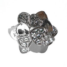 Bague plaqué blanc d'occasion  Épinay-sur-Orge