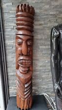 Grande statue bois d'occasion  Fayence