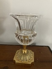 Vase médicis cristal d'occasion  Azay-le-Rideau