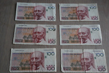 Lot billets 100 d'occasion  Varreddes