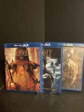 The Hobbit Trilogy 3D Blu-ray DVD Very Good comprar usado  Enviando para Brazil