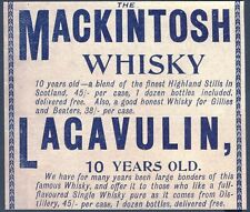 1896 vintage advert for sale  UK