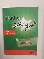Mathe klasse mentor gebraucht kaufen  Deutschland