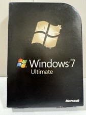 Microsoft Windows 7 Ultimate promocional 32 e 64 bits, como mostrado nas fotos. comprar usado  Enviando para Brazil