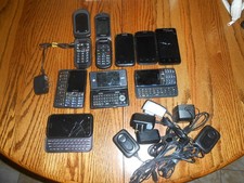 9 Celulares Antigos - 4 Slide Outs - 2 Flip Todos Não Testados Para Peças Peças Reparos comprar usado  Enviando para Brazil