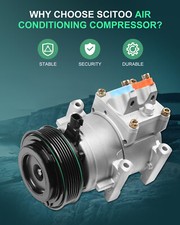 Para Ford Fiesta 1.6L 2011-2013 2012 AC compressor e embreagem CO 11340C, usado comprar usado  Enviando para Brazil
