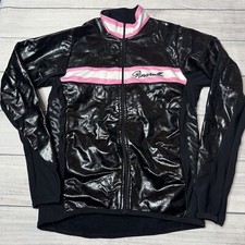 Usado, Jaqueta Pinarello Feminina Preta Plissada Rosa Cycle Tour Tamanho Pequeno comprar usado  Enviando para Brazil