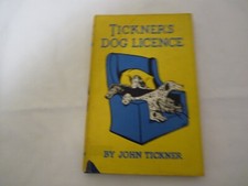 Tickner dog licence for sale  TONBRIDGE