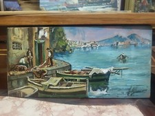 Olio tavola 35x17 usato  Napoli