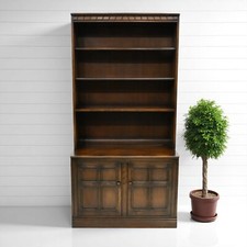 Ercol bookcase wall for sale  HALSTEAD