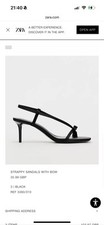 Zara women heels for sale  LONDON