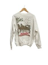 Moletom vintage anos 90 Budweiser Clydesdales glitter gola redonda poeira de diamante, usado comprar usado  Enviando para Brazil