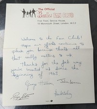 john lennon signed for sale john lennon signed for sale SALFORD