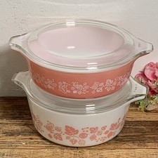 Pyrex pink gooseberry for sale  Wheeling
