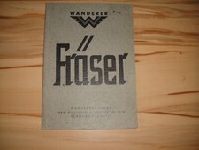 Katalog fräser wanderer gebraucht kaufen  Leipzig