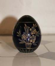 Oeuf cristal bleu d'occasion  Saint-Julien-du-Sault