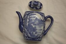 Willow pattern teapot for sale  LEAMINGTON SPA