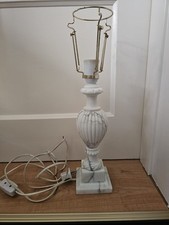 Alabaster tischlampe marmor gebraucht kaufen  Hamburg