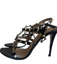 Sandálias Valentino Garavani Rockstud 100mm tornozelo-tira tamanho UE 39 EUA 8.5 patente comprar usado  Enviando para Brazil