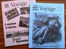 Duas edições de 1995 de 'VOYAGE' - Journal of TITANIC INTERNATIONAL INC. Grátis p&p, usado comprar usado  Enviando para Brazil