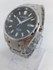 Citizen Eco-Drive AW1248-80E relógio solar masculino 42mm mostrador preto data titânio comprar usado  Enviando para Brazil