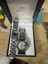 ORIENT EM5W C0 21 JOIAS prata com caixa e pulseira originais comprar usado  Enviando para Brazil