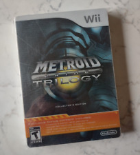 Nintendo Wii game Metroid prime Trilogy US usa steelbook rare, usado comprar usado  Enviando para Brazil