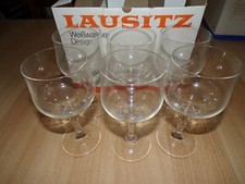 Lot verres lausitz d'occasion  Ciry-le-Noble